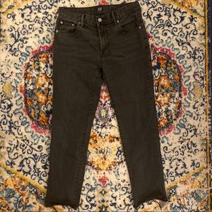GAP black girlfriend jeans size 26